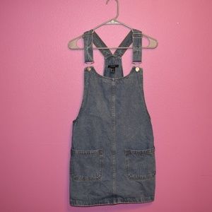 Women's Denim Overall Dress